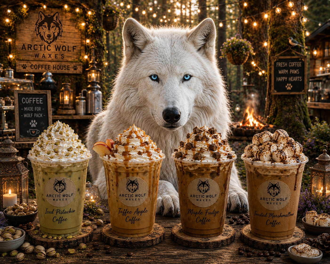 Arctic Wolf Coffee House Collection’s