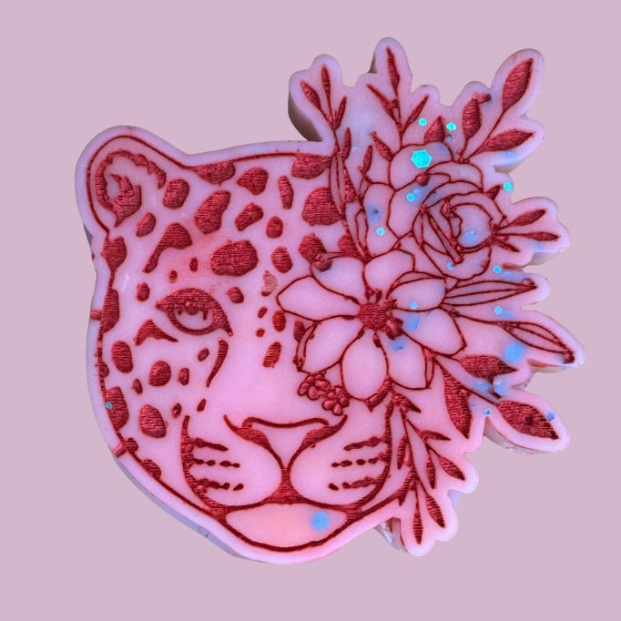 Flower Leopard Shape