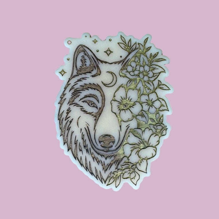 Eilish Flower Wolf Shape