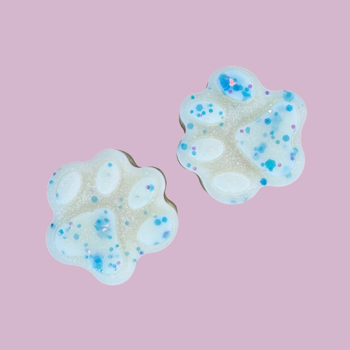 Agua Mistica Paw Print Shapes