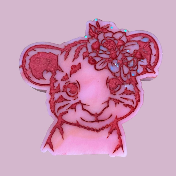 Flower Tiger Shape