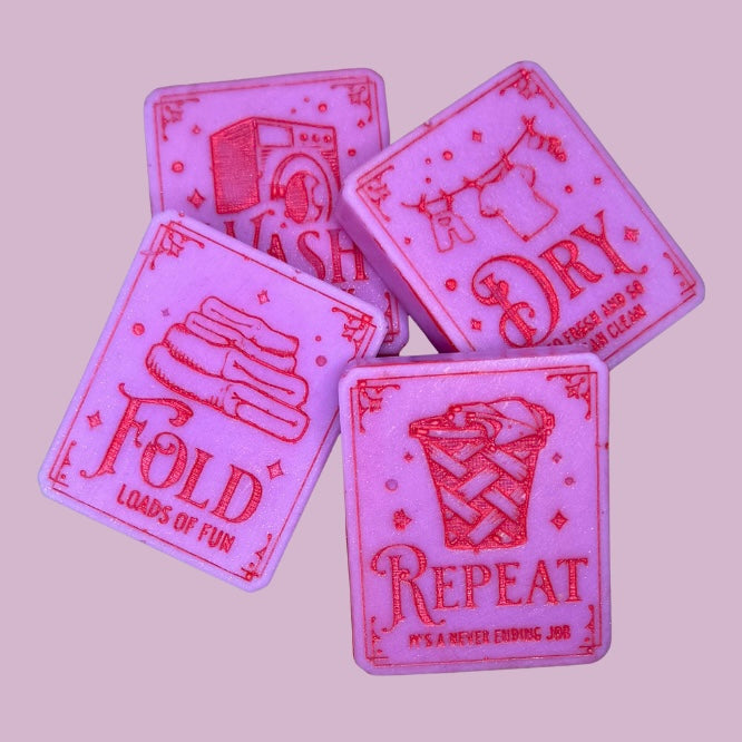 Wash, Dry, Fold, Repeat Shapes