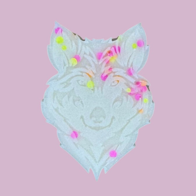 Fruity Juicy Bubblegum Wolf Shape