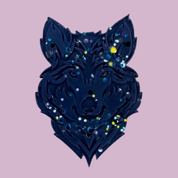 Hats & Bats Wolf Shape