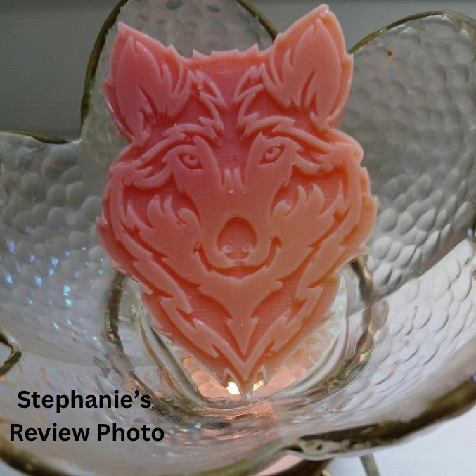 Rhubarb & Custard Wolf Shape