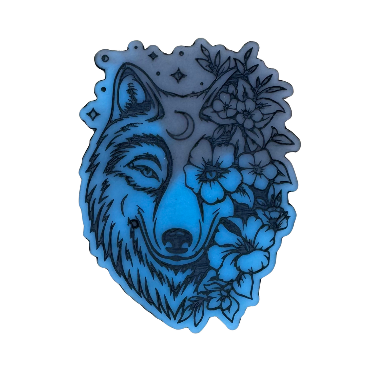 Nag Champa Flower Wolf Shape