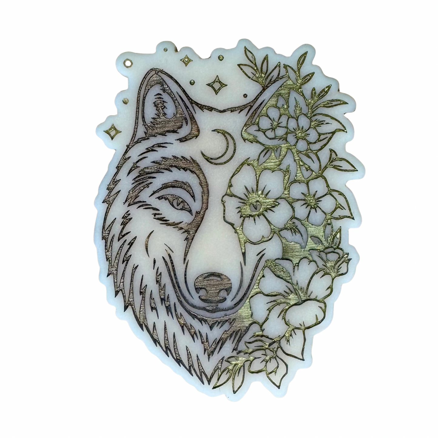 Eilish Flower Wolf Shape