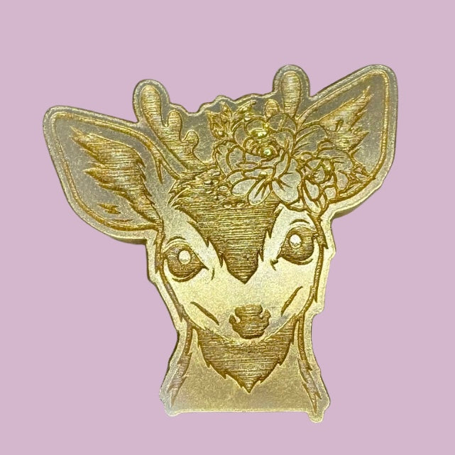 Flower Deer Shape