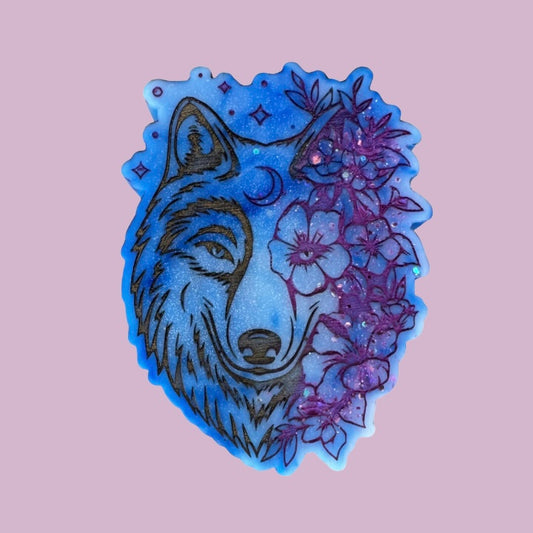 Comfy Heaven Scent Flower Wolf Shape