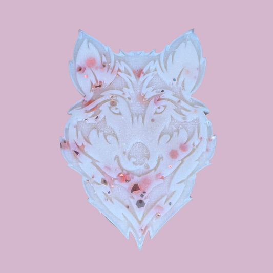 Cinnamon Bubblegum Wolf Shape