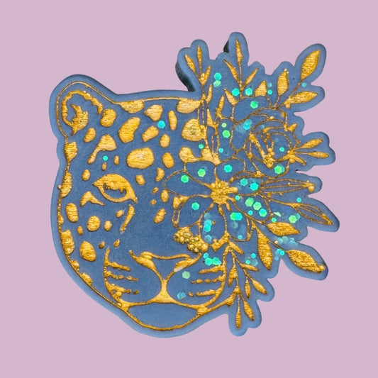 Flower Leopard Shape