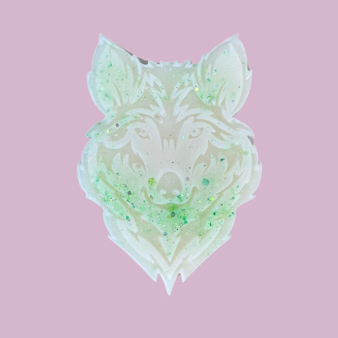 Pistachio Gelato Wolf Shape