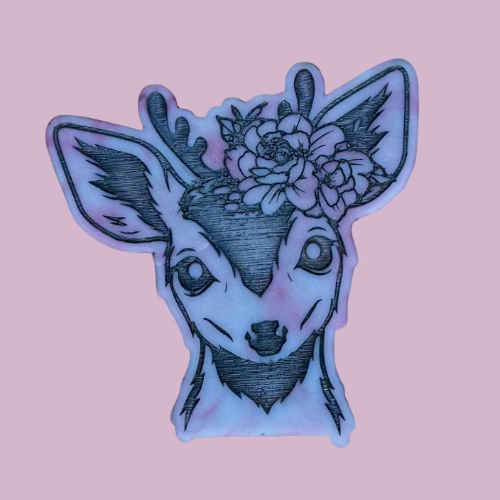 Flower Deer Shape