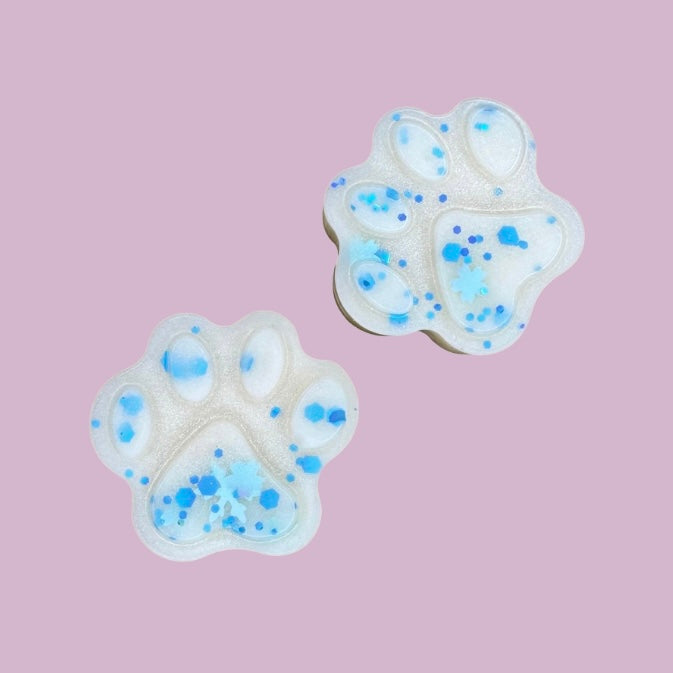 Snowkissed Lodge Paw Print Shapes