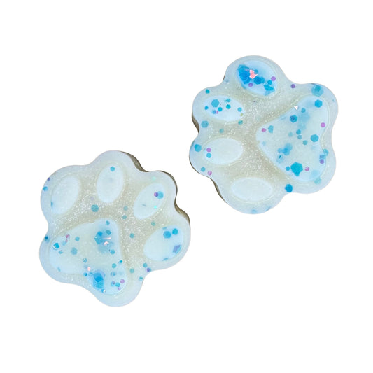 Agua Mistica Paw Print Shapes