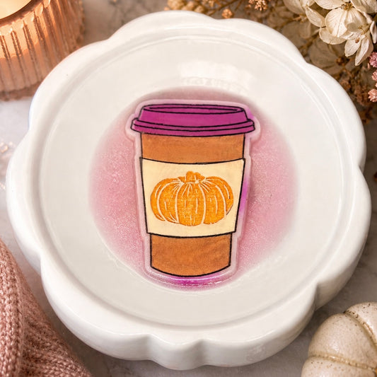 Pumpkin Coffee Cup Wax Melt