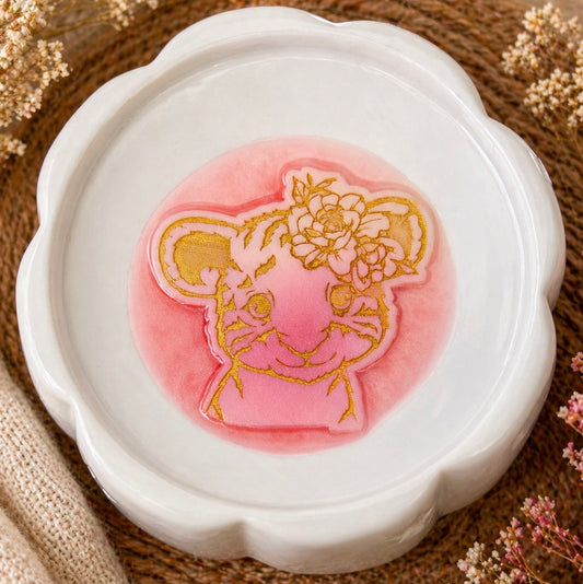 Flower Tiger Shape
