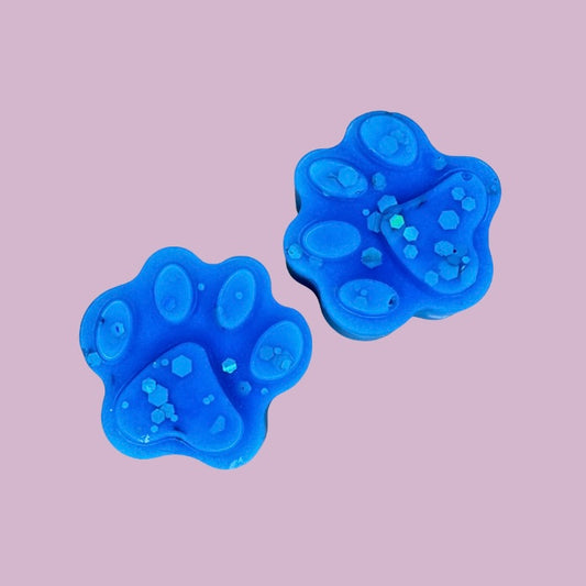 Spring Awakening Paw Print Shapes