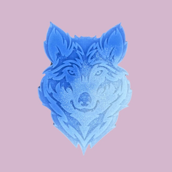 Rub It In Wolf Shape