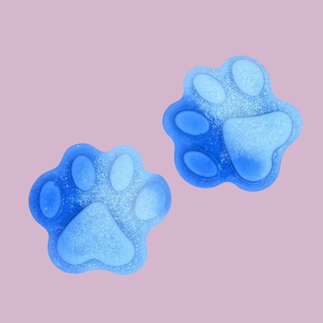 Rub It In Paw Print Shapes