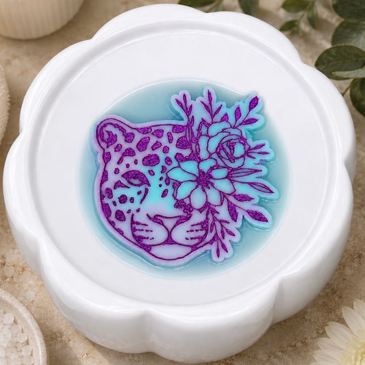 Flower Leopard Shape
