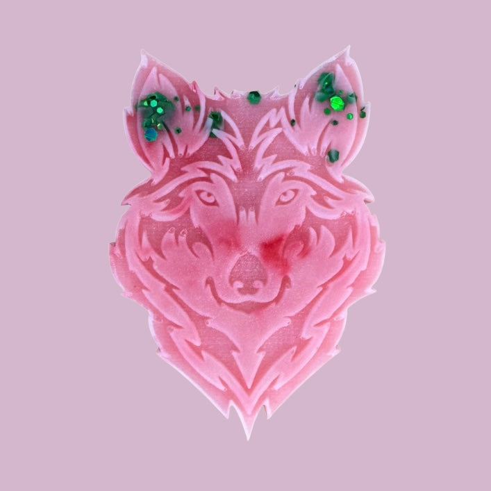 Comfy Enchanted Apple Wolf Shape