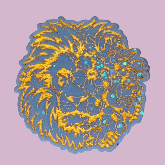 Flower Lion Shape