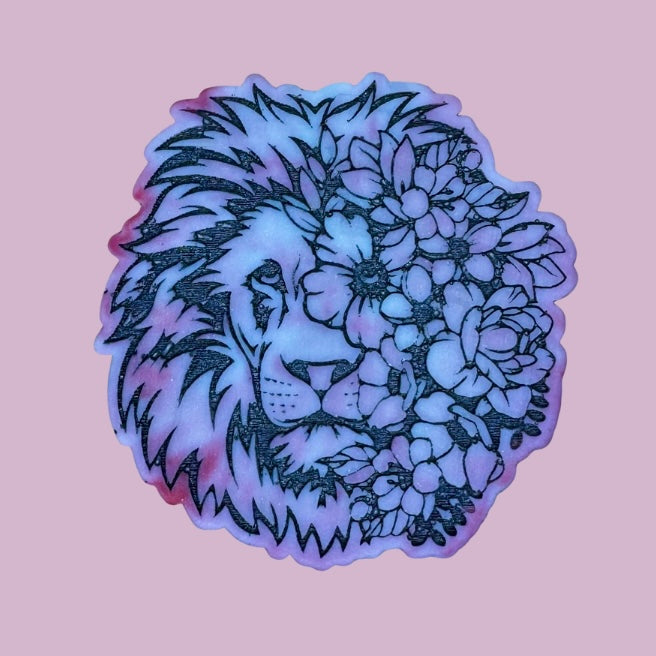 Flower Lion Shape