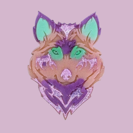 Eyeball Snot-Tail Wolf Shape