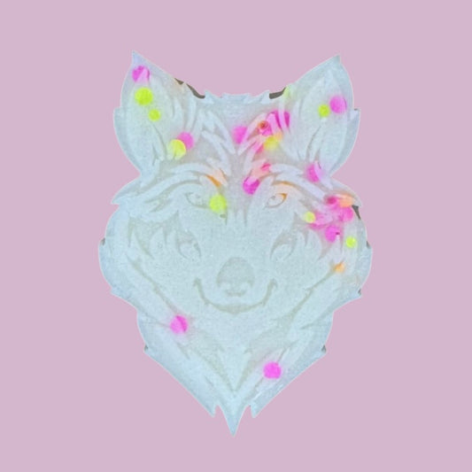 Fruity Juicy Bubblegum Wolf Shape