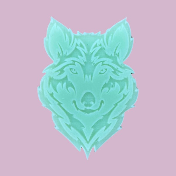 Apple Slush Wolf Shape