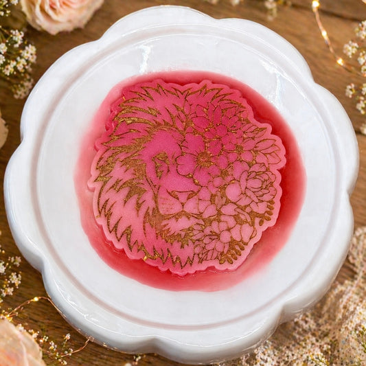 Flower Lion Shape