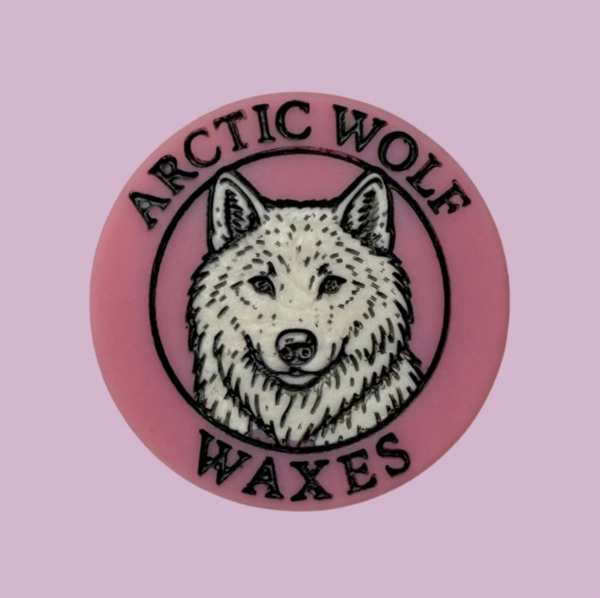 Arctic Wolf Waxes Logo Wax Shape
