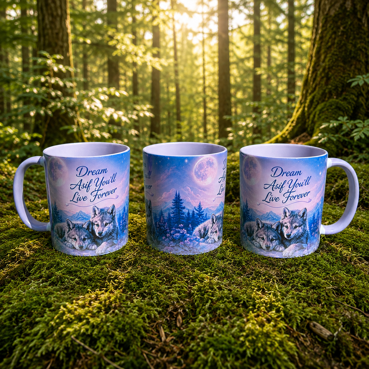 Dream Asif You’ll Live Forever - Courts Rep Ceramic Mug