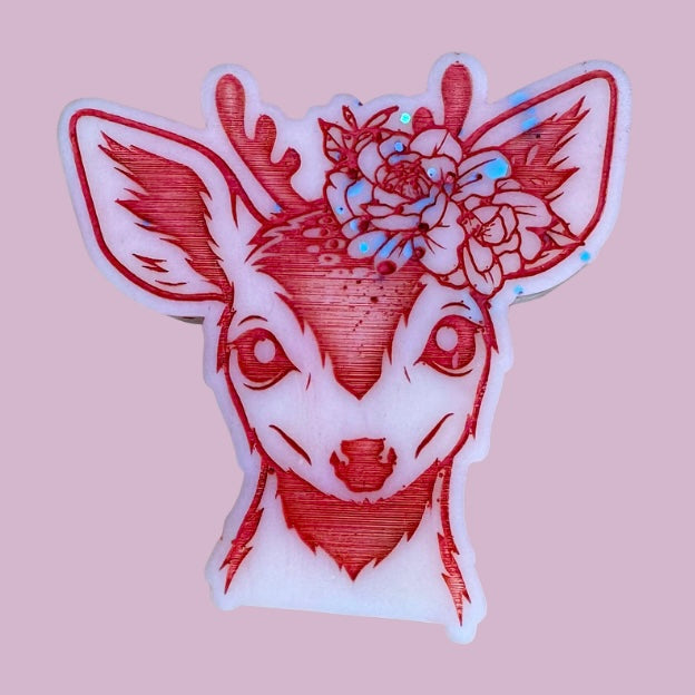 Flower Deer Shape