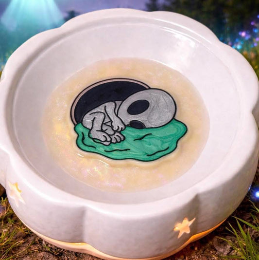 Retro Alien Baby Wax Melt