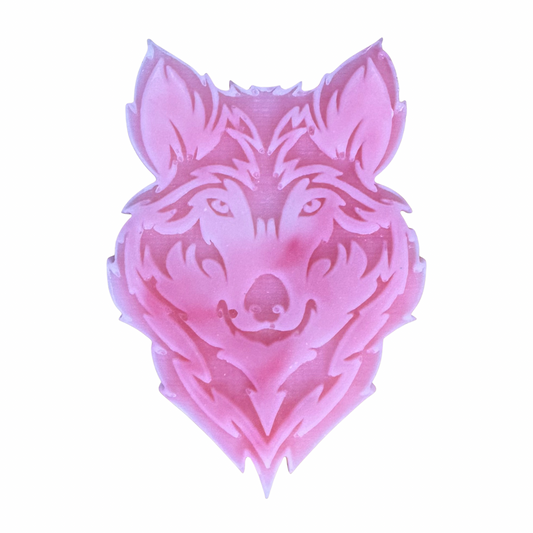 Cherry & Nordic Cotton Wolf Shape