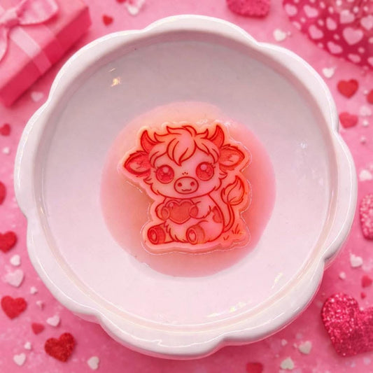Highland Cow Valentine Shape