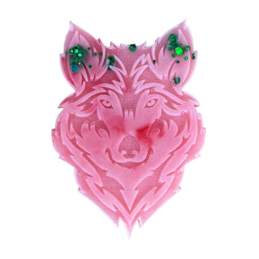 Comfy Enchanted Apple Wolf Shape