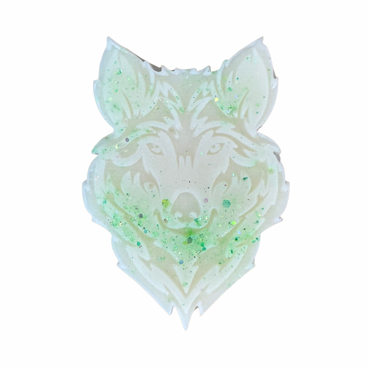 Pistachio Gelato Wolf Shape