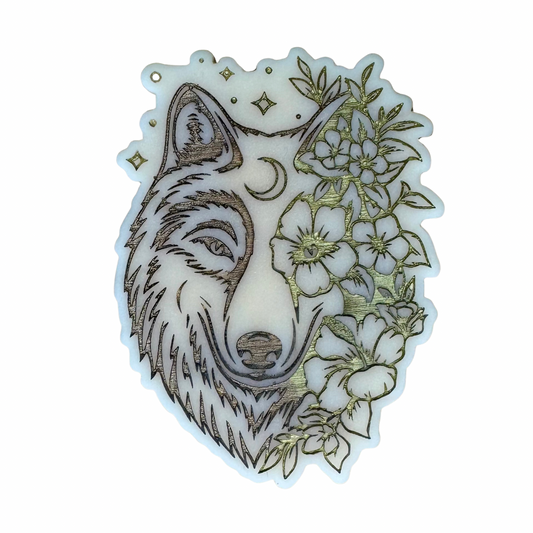 Eilish Flower Wolf Shape