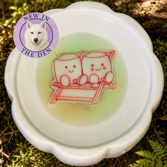 Marshmallows Sunbathing Shape