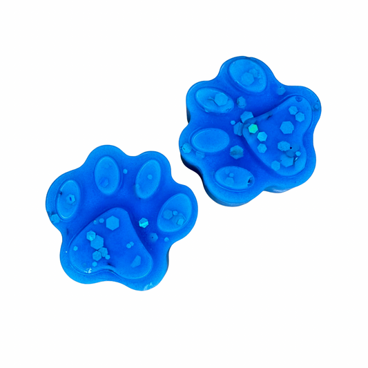 Spring Awakening Paw Print Shapes